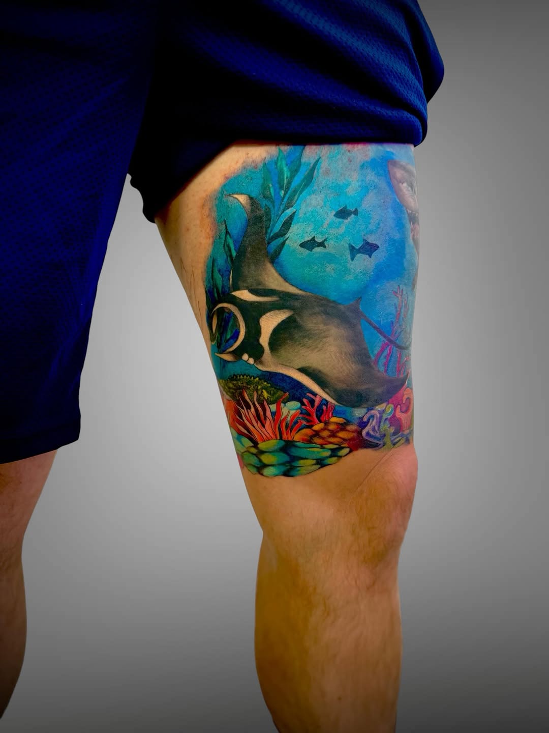 Tattoo by @_mitsukochingart — realism, black_and_grey