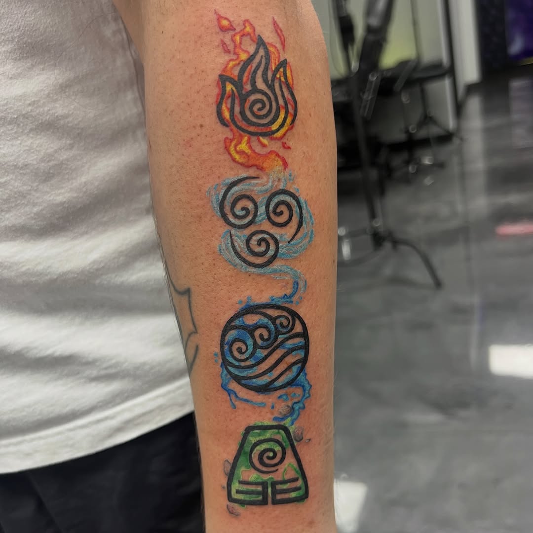 Tattoo by @meech.ink — new_school