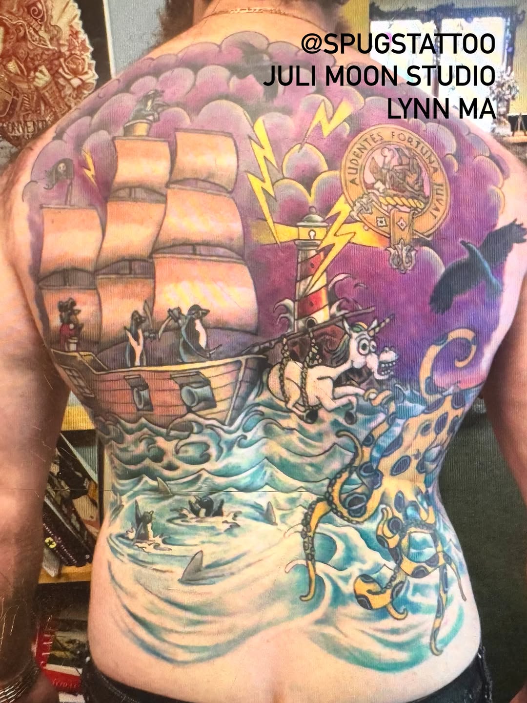 Tattoo by @spugstattoo — new_school, illustrative