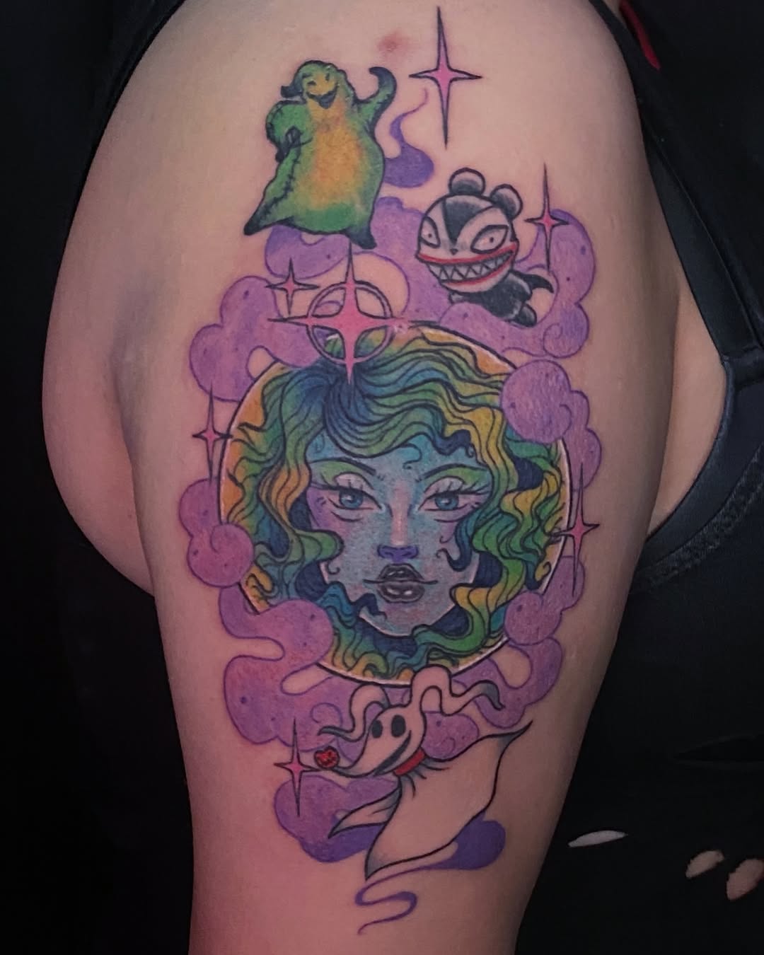 Tattoo by @elliotjayetattoos — new_school, illustrative