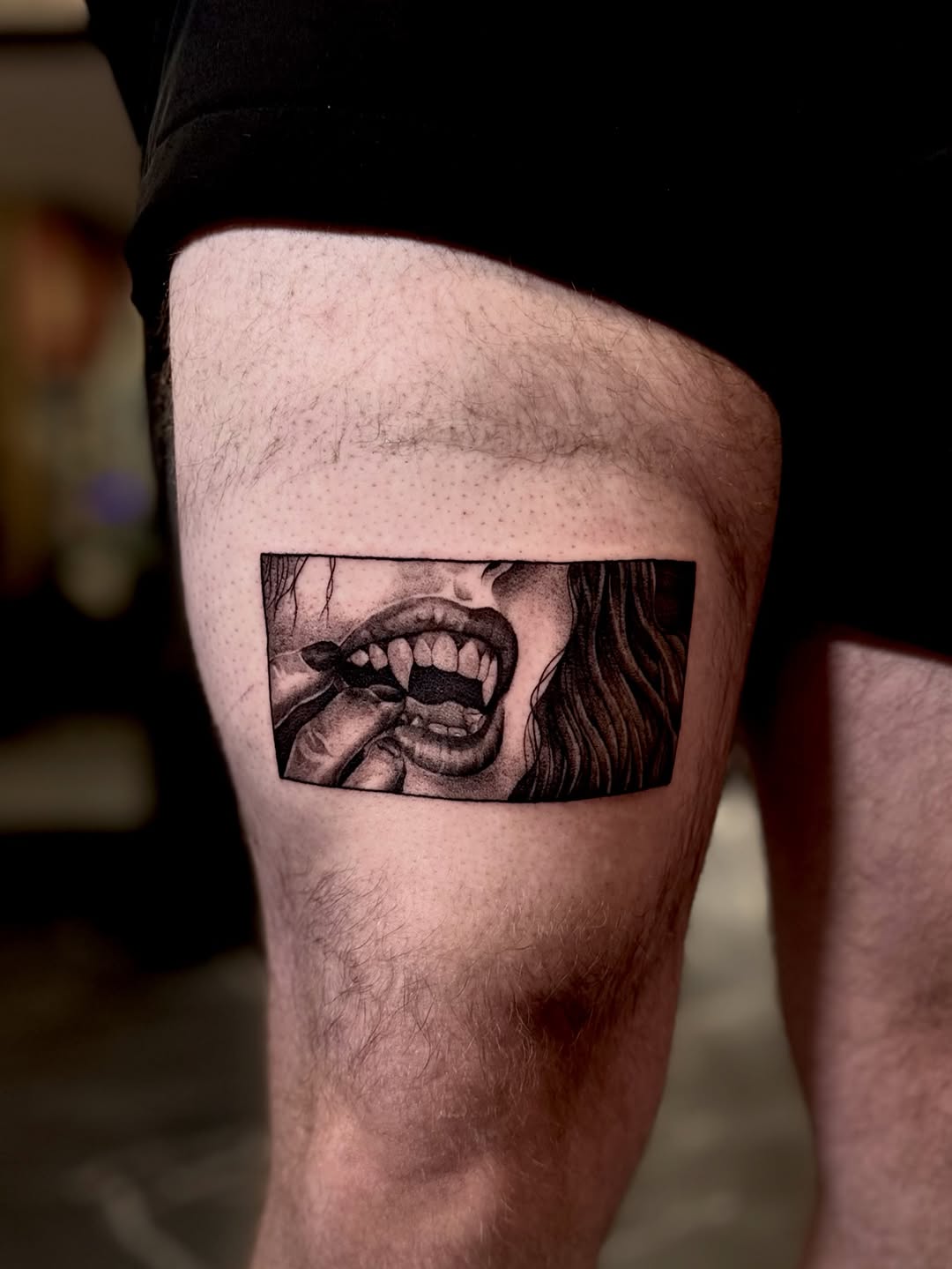 Tattoo by @barbs.tattoos — black_and_grey, realism