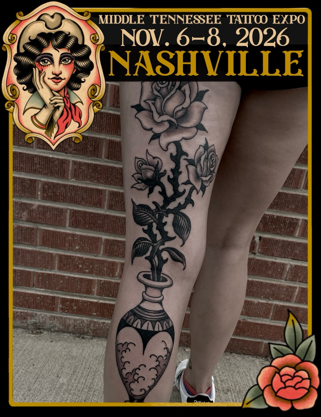 Tattoo by @messa.tattoo — american_traditional, black_and_grey