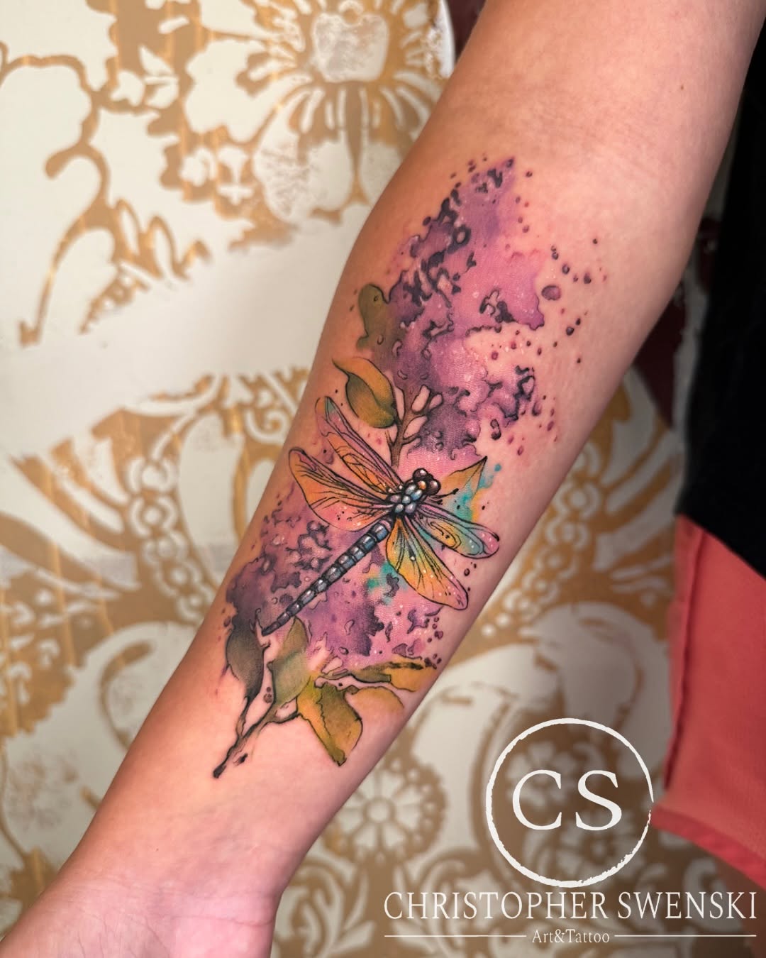 Tattoo by @chris_swenski_tattoo β watercolor, fine_line