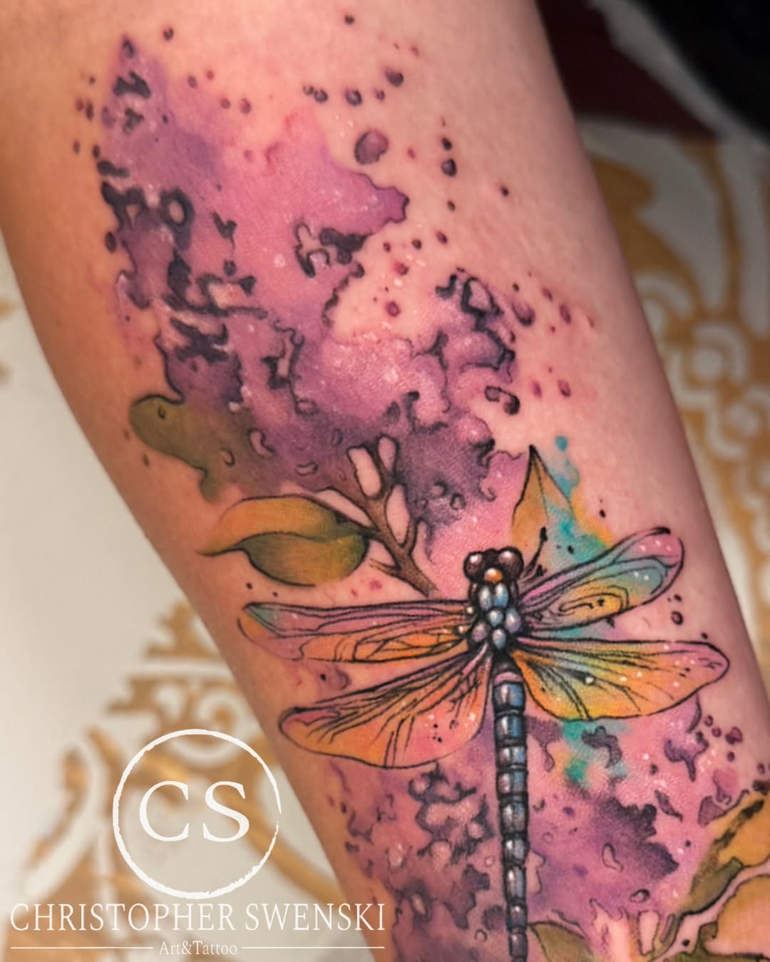 Tattoo by @chris_swenski_tattoo β watercolor, realism