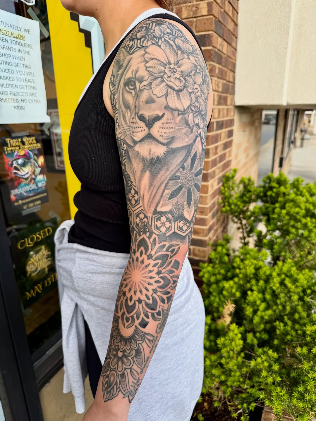 Tattoo by @artbyb_sitc — realism, black_and_grey