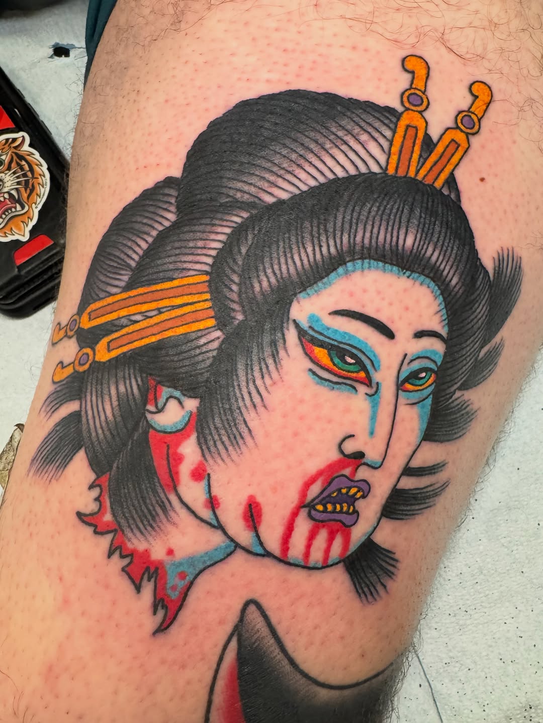 Tattoo by @_wooderson_ β japanese_irezumi, neo_traditional