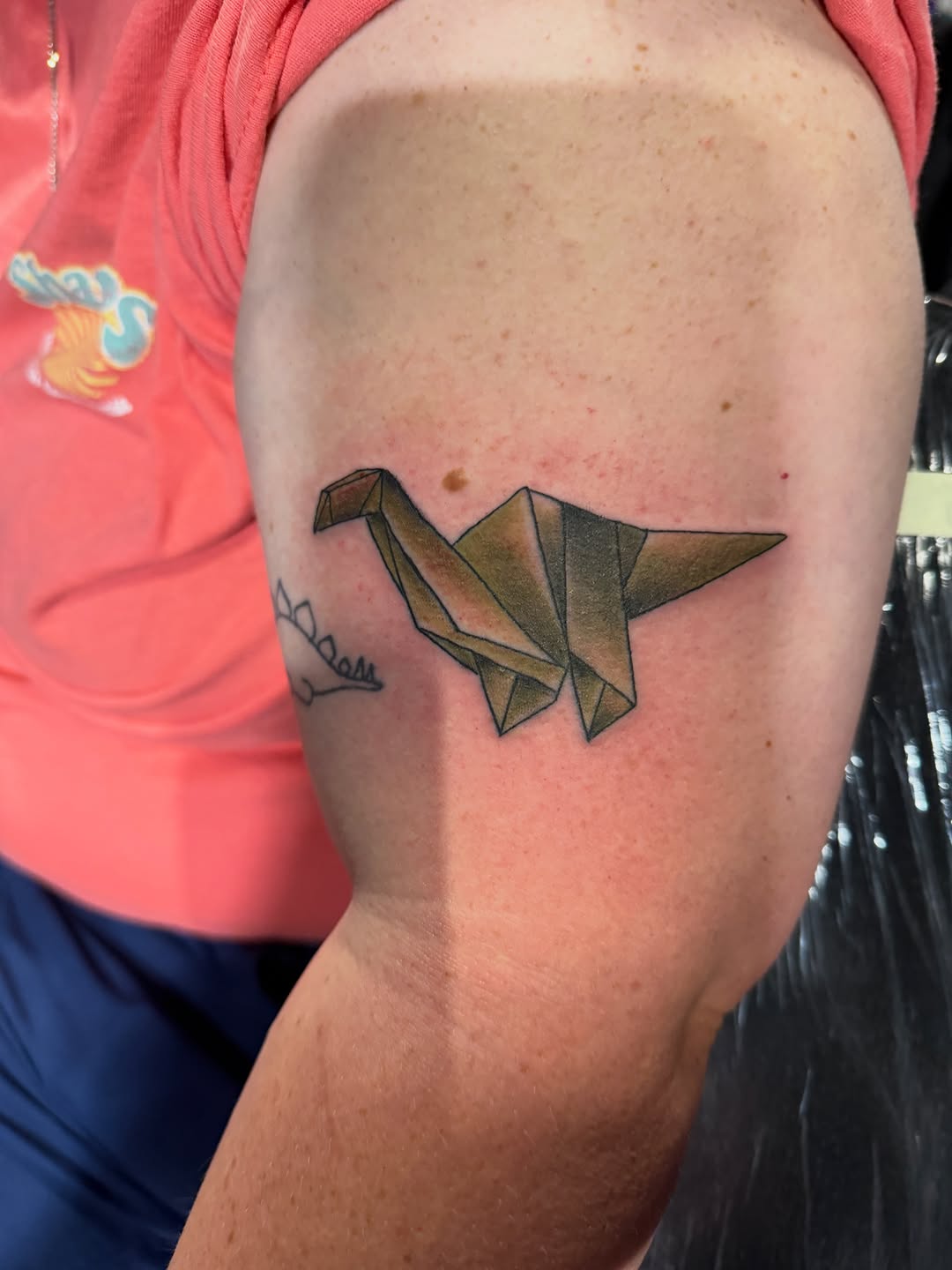 Tattoo by @derekdtattoos — geometric, minimalist