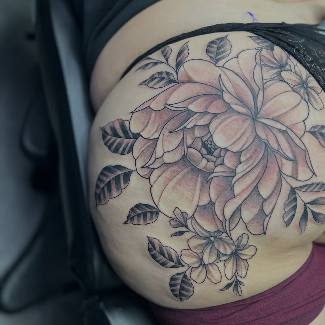 Tattoo by @ram_tat2 — black_and_grey, japanese_irezumi