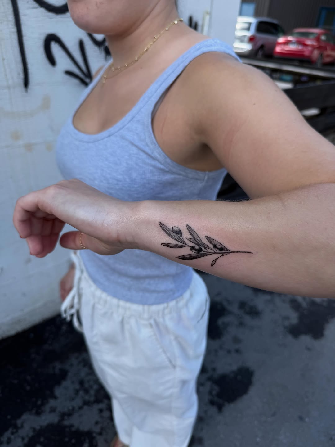Tattoo by @tankiesfrattoos — fine_line, black_and_grey