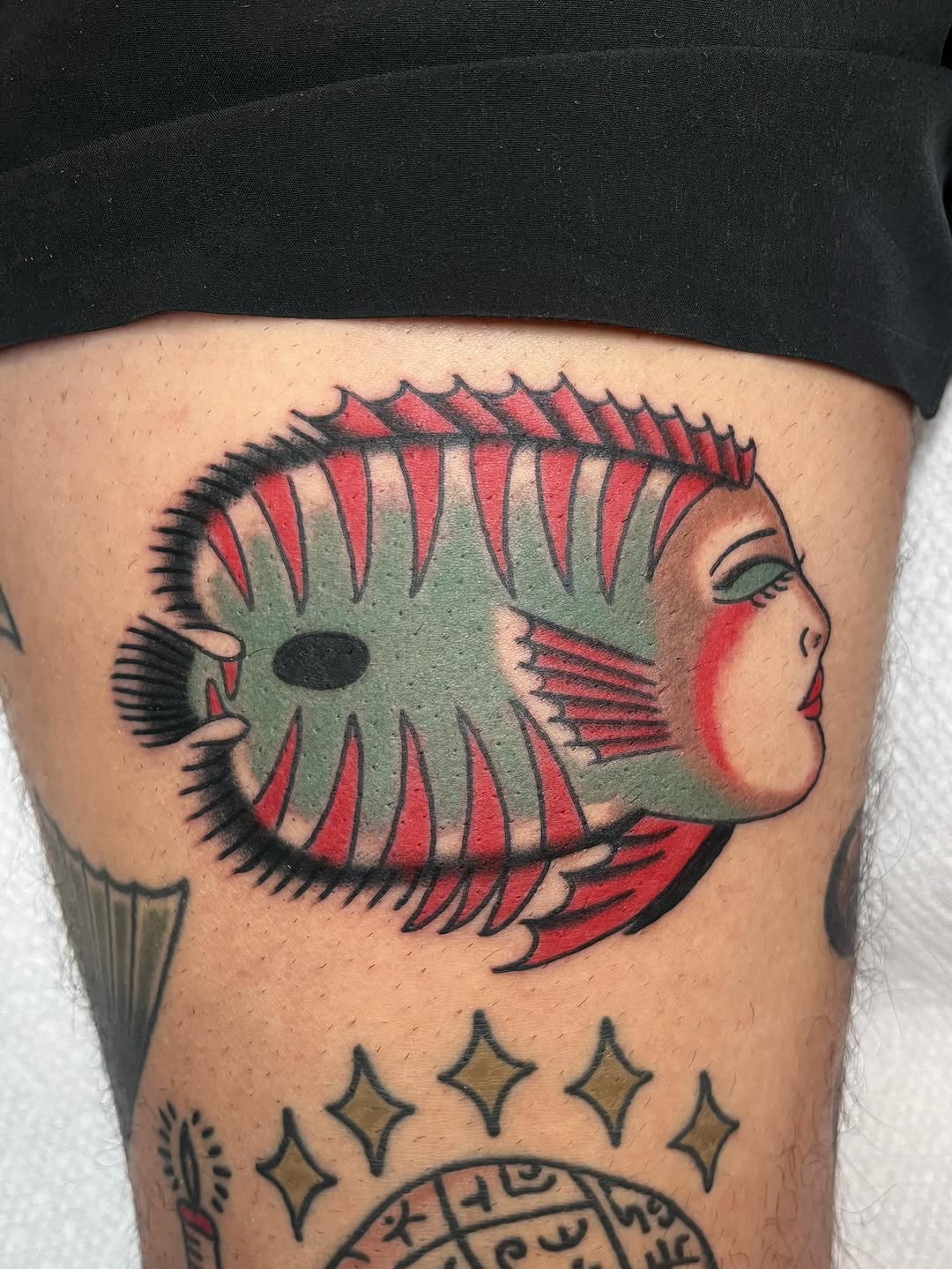Tattoo by @bethsummerstattoo — american_traditional