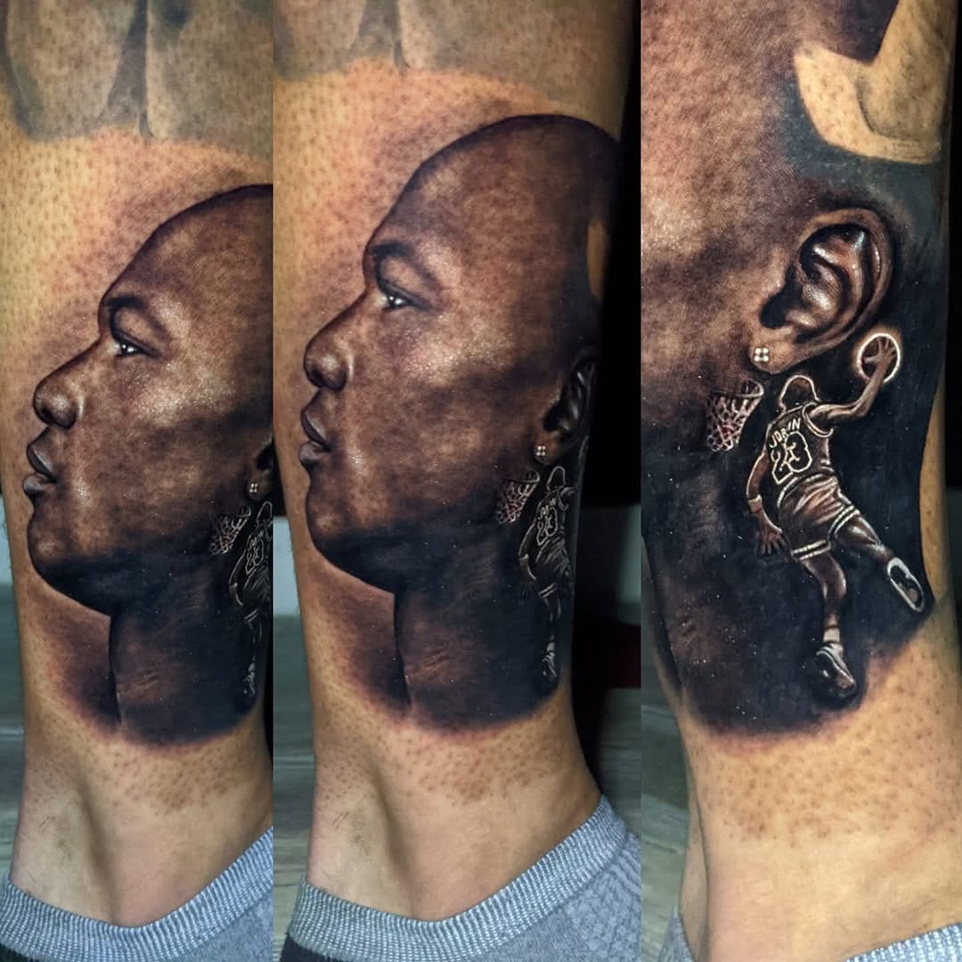 Tattoo by @theinkmason3 — realism, black_and_grey