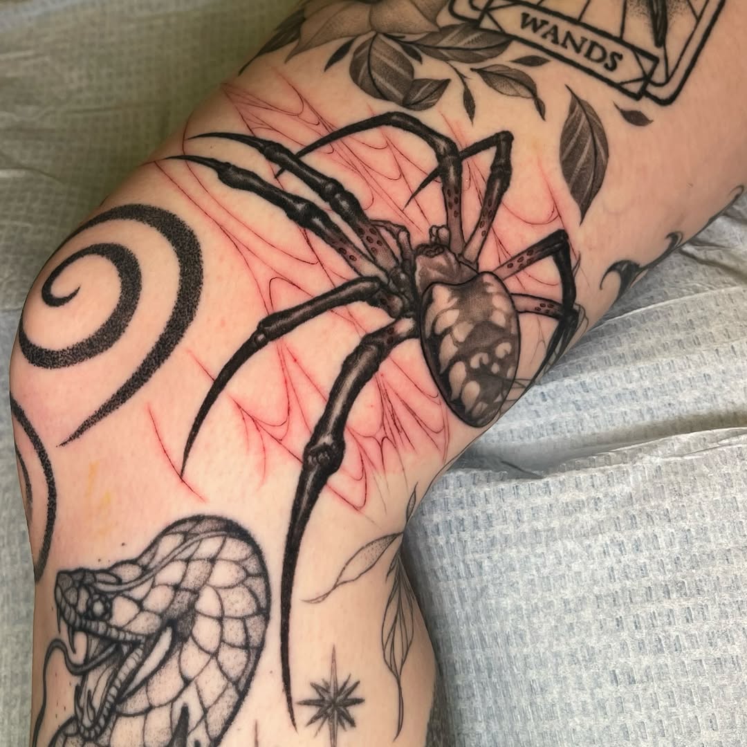 Tattoo by @shainesmithtattoo — black_and_grey, realism