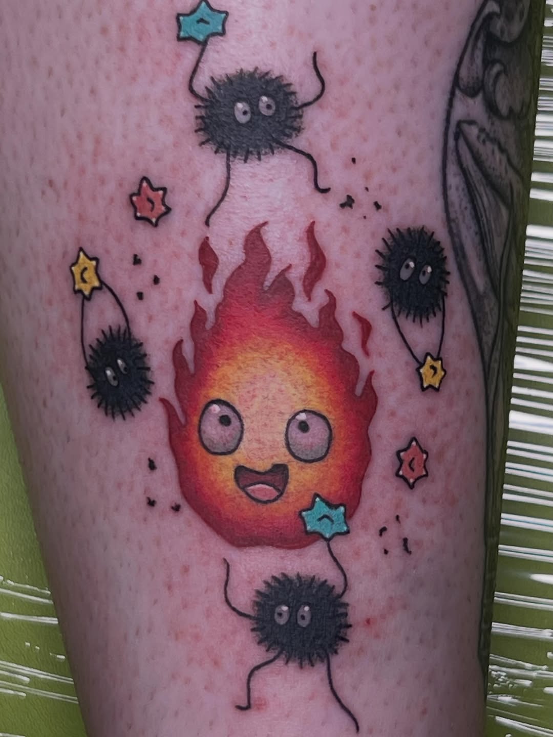 Tattoo by @necromandymods โ new_school, anime