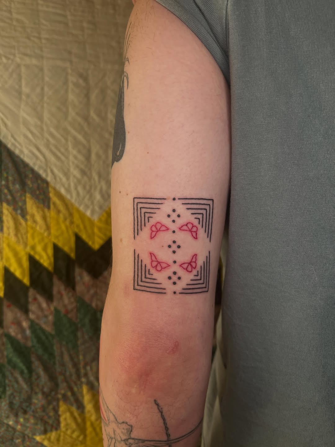 Tattoo by @soreoptimist — geometric, fine_line