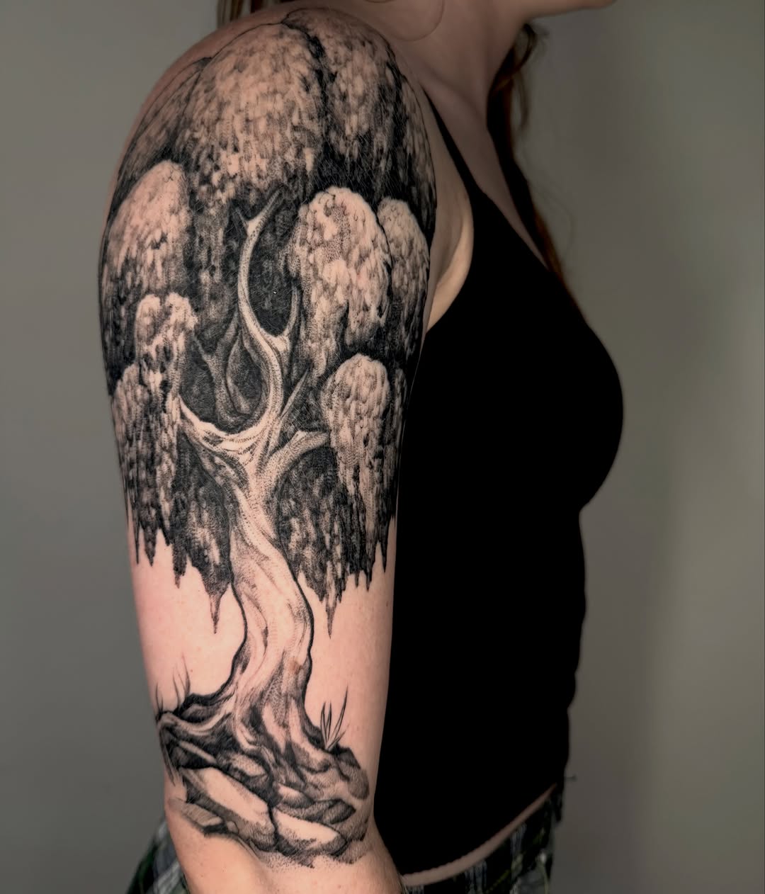 Tattoo by @dylansmith_ink — blackwork, dotwork