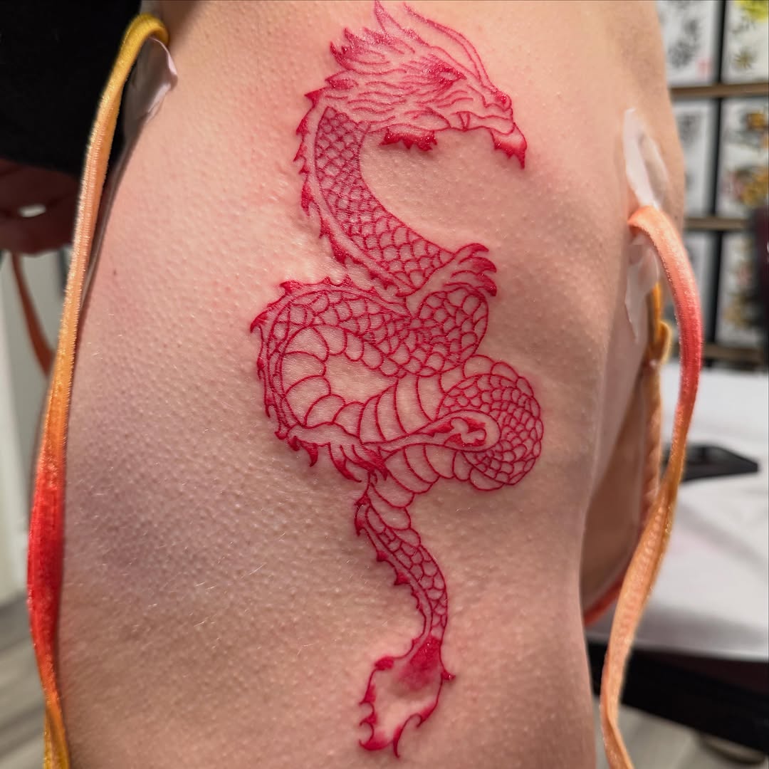 Tattoo by @prophettravis — fine_line