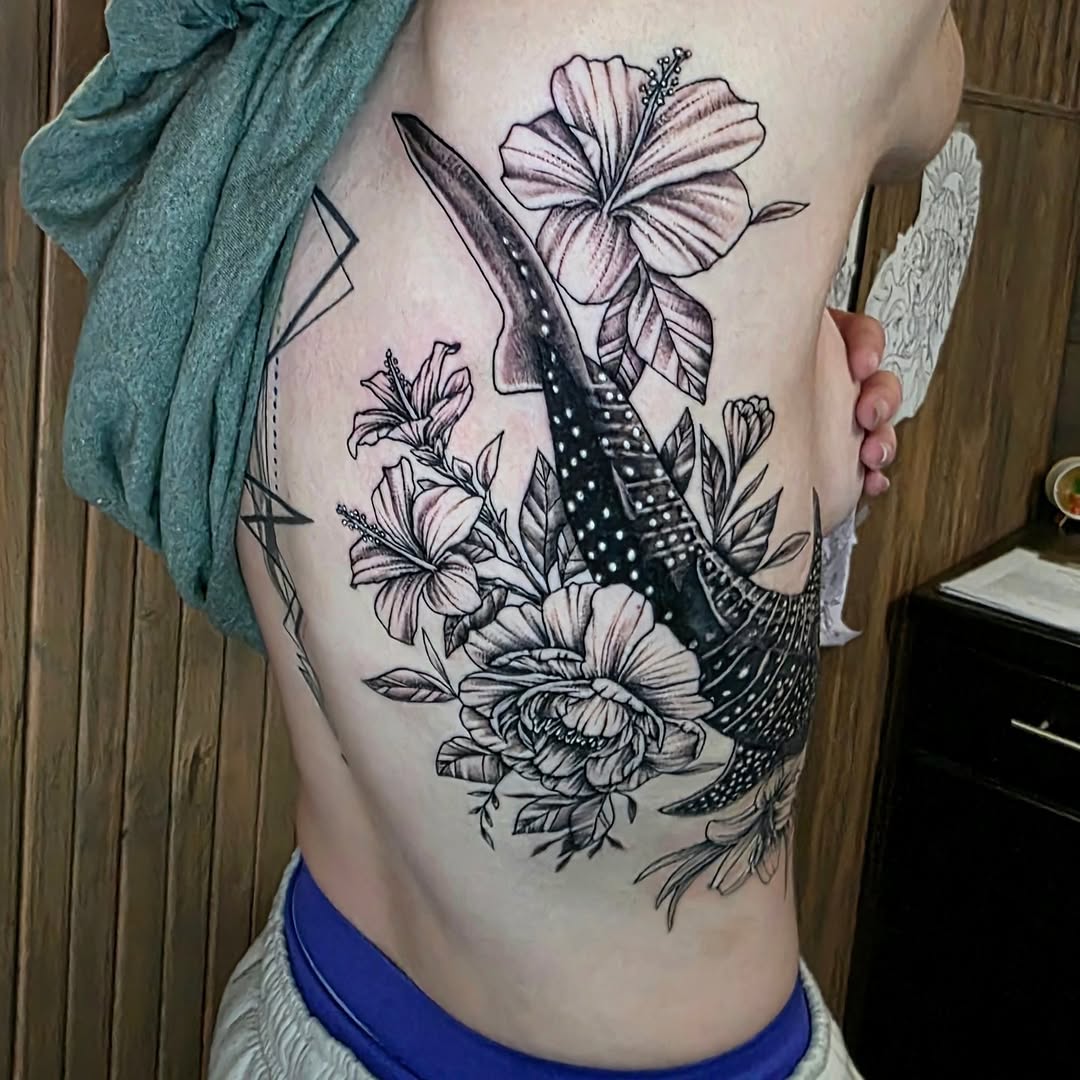 Tattoo by @ninas.tattoos_and.art — realism, black_and_grey
