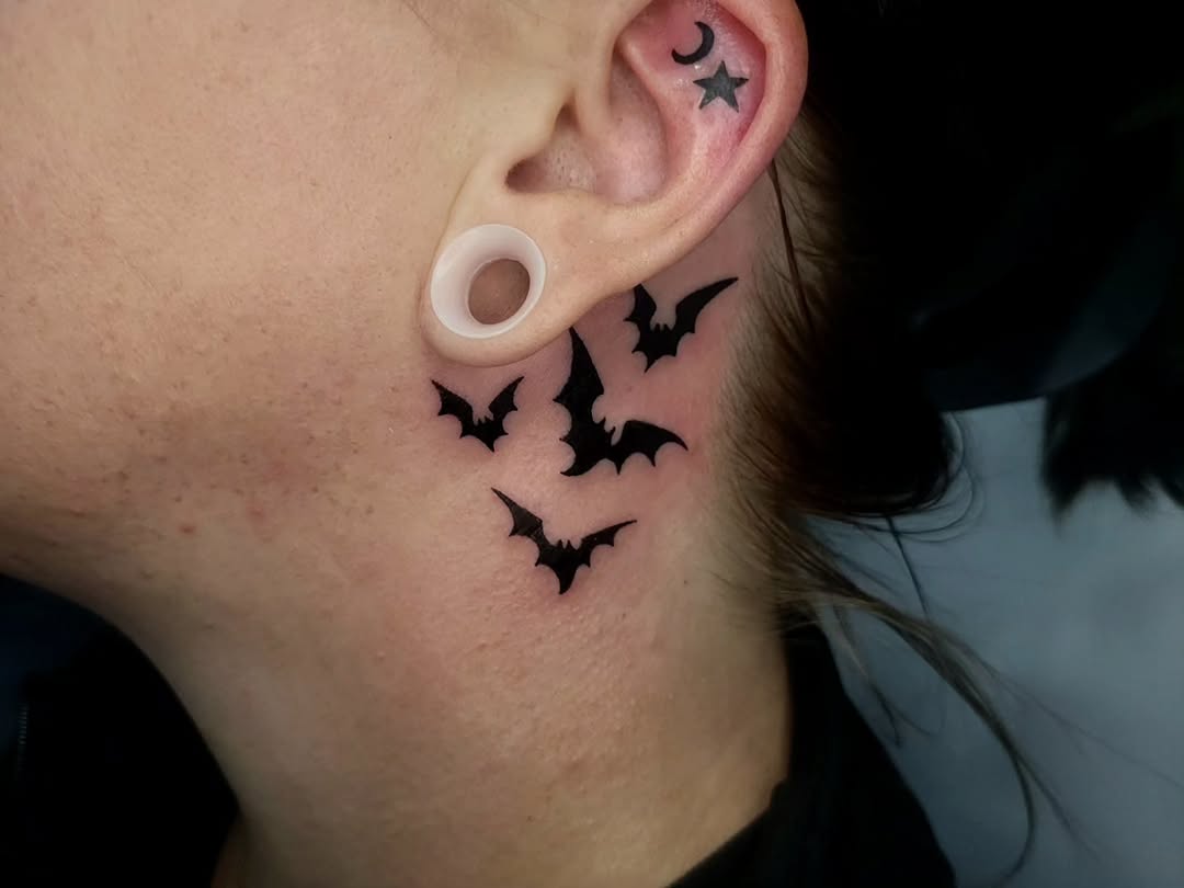 Tattoo by @inky.cauldron.tattoo — blackwork