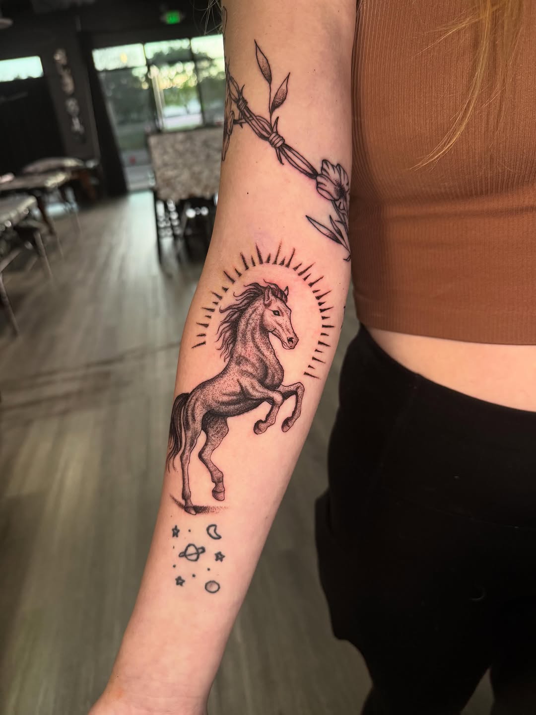 Tattoo by @unrendered_tattz — black_and_grey