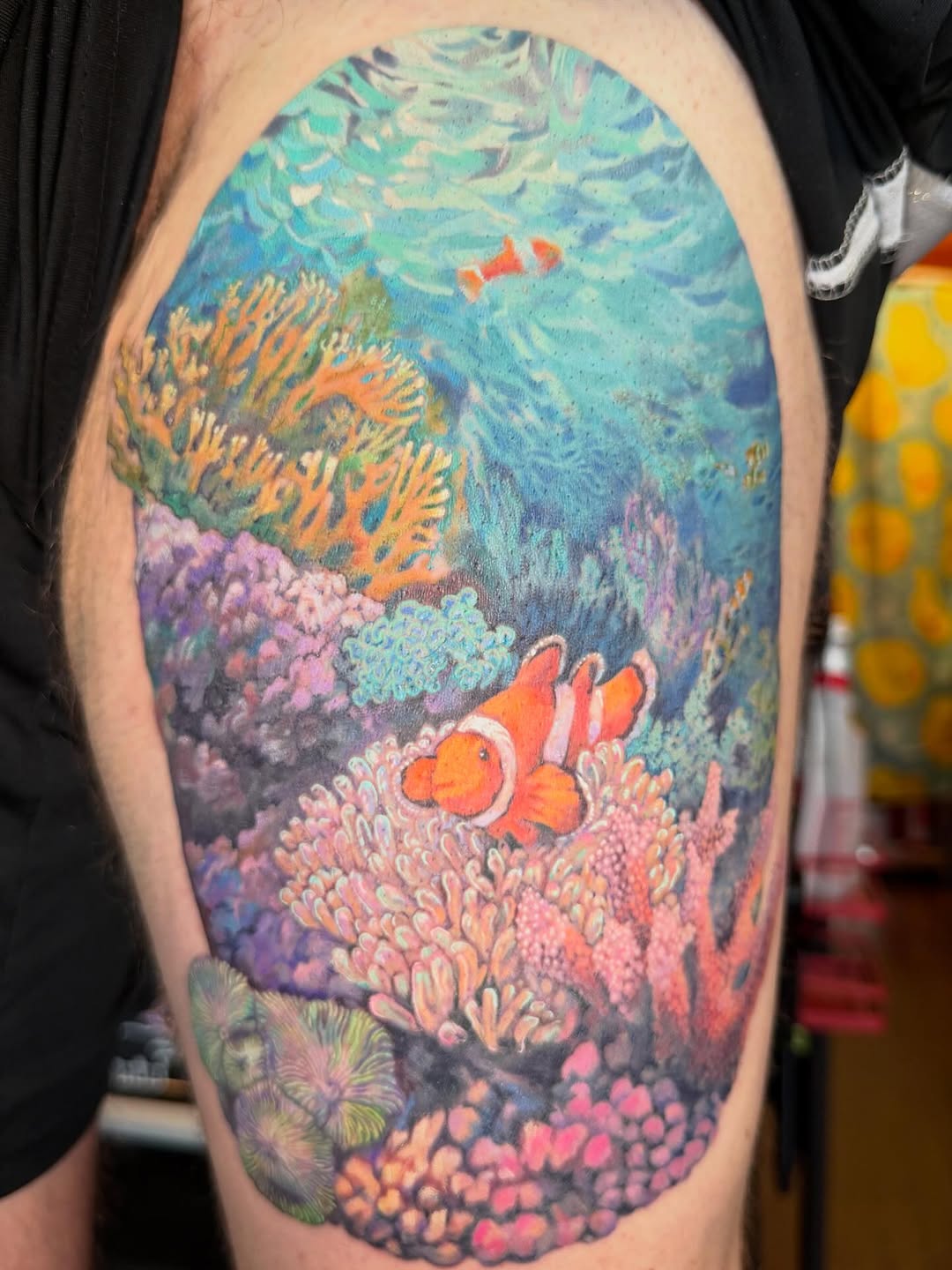 Tattoo by @rowanrhystattoo — realism, color