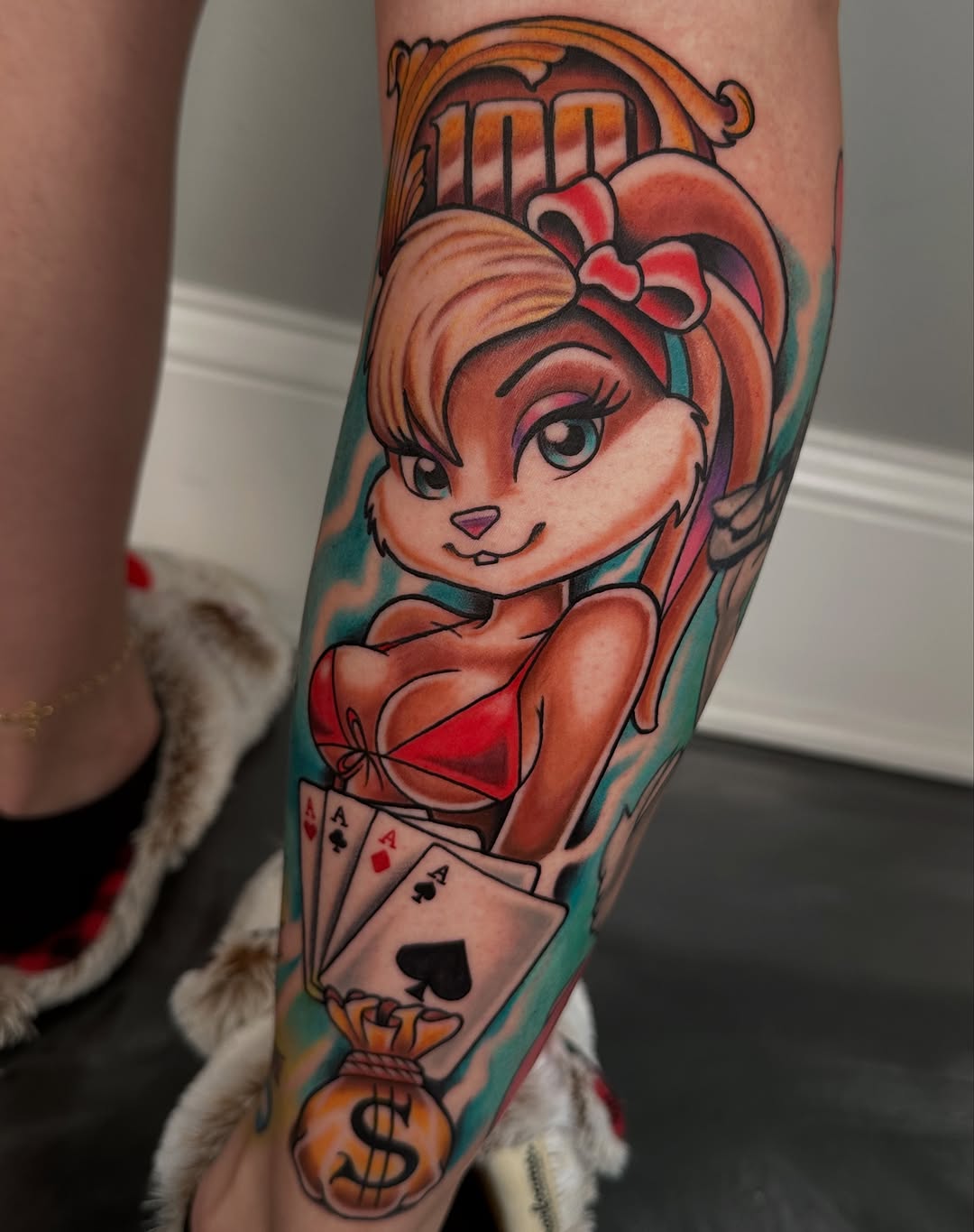 Tattoo by @cheeto_g_art_ — new_school