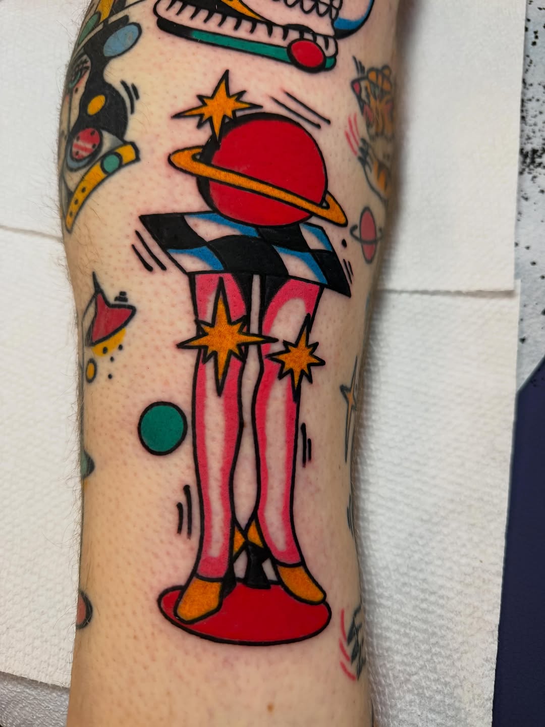 Tattoo by @okaytats — new_school