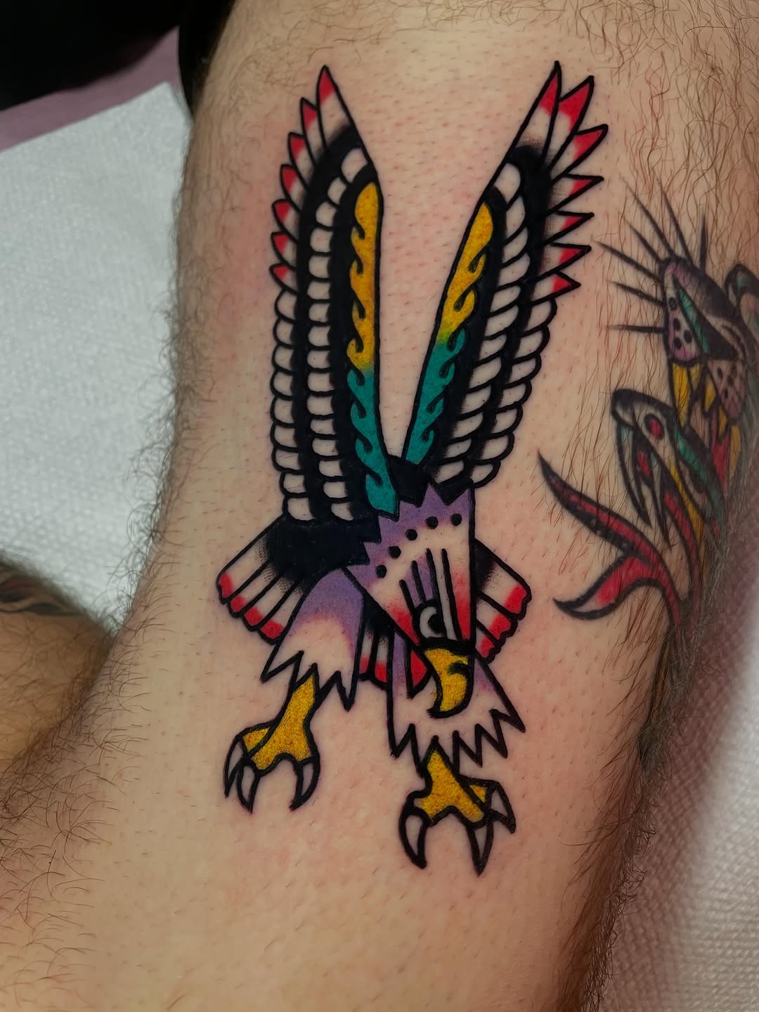 Tattoo by @okaytats — american_traditional