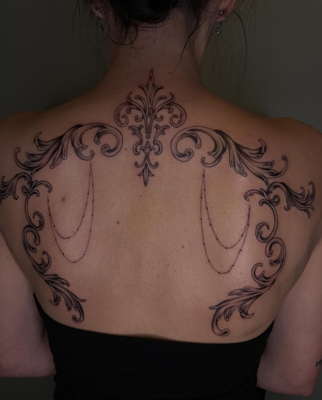 Tattoo by @inkedbykz — ornamental, black_and_grey