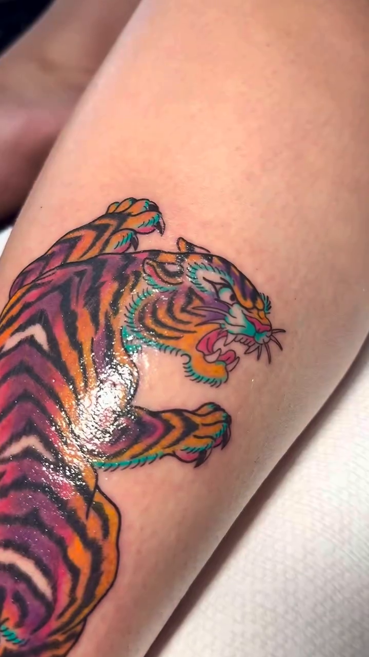 Tattoo by @a.michellearts — illustrative, new_school