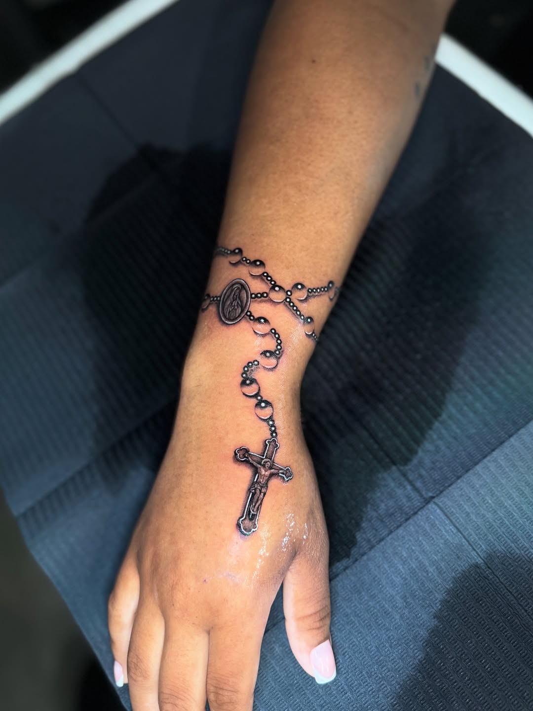 Tattoo by @georgiannaink โ black_and_grey, realism
