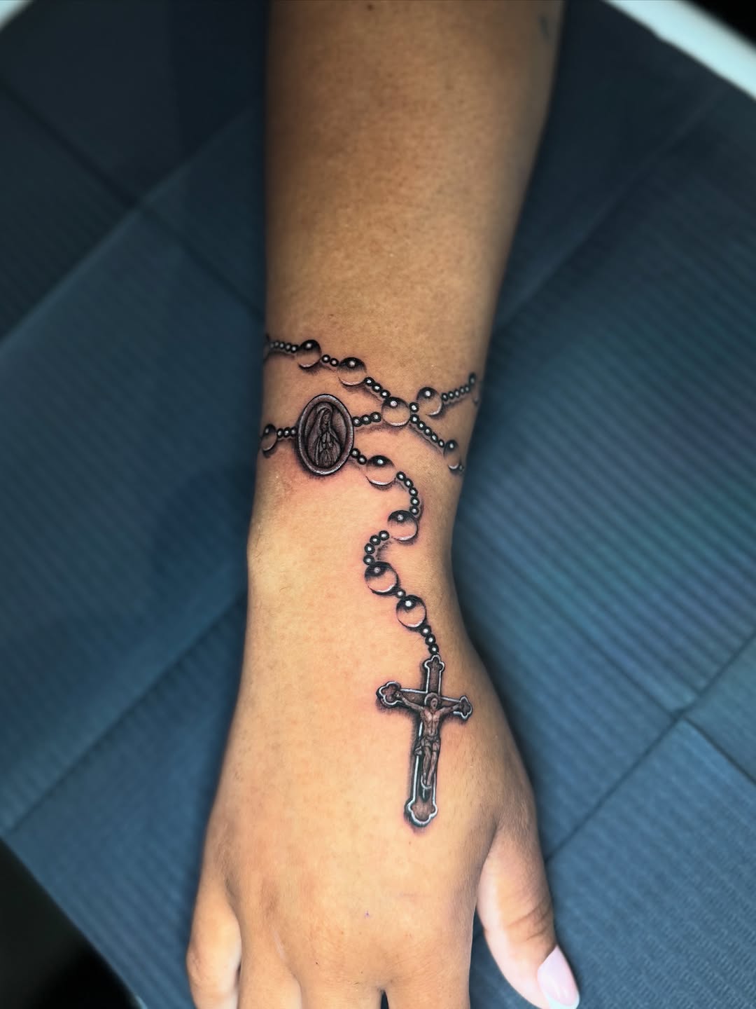 Tattoo by @georgiannaink โ black_and_grey, realism