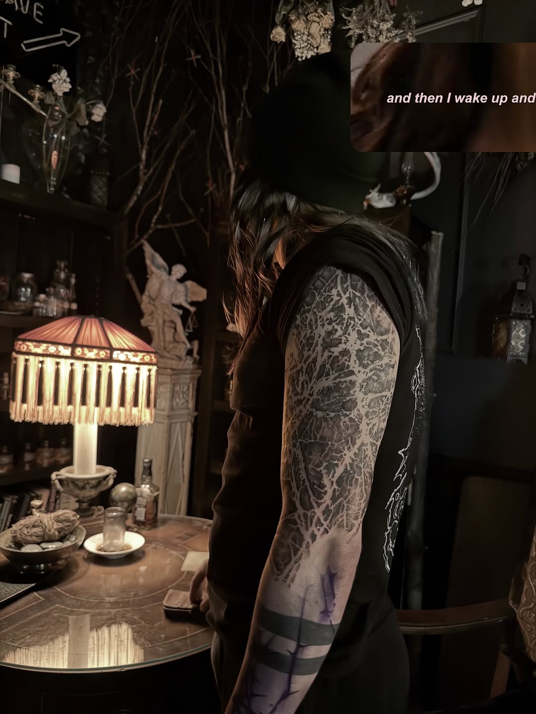 Tattoo by @jdraven β blackwork