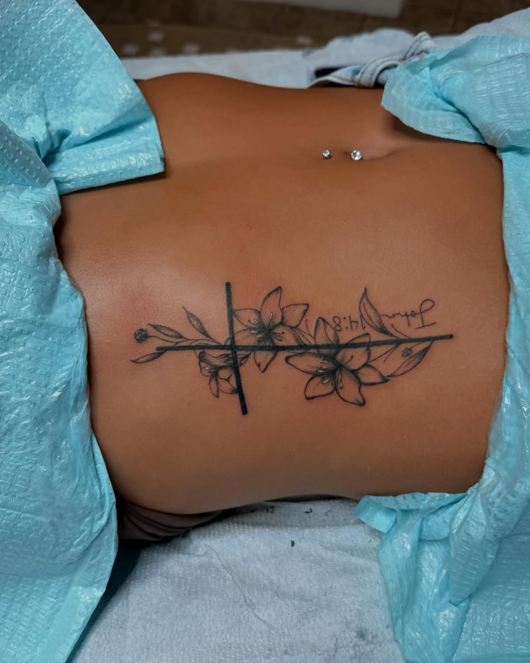 Tattoo by @ladycausemaker — fine_line