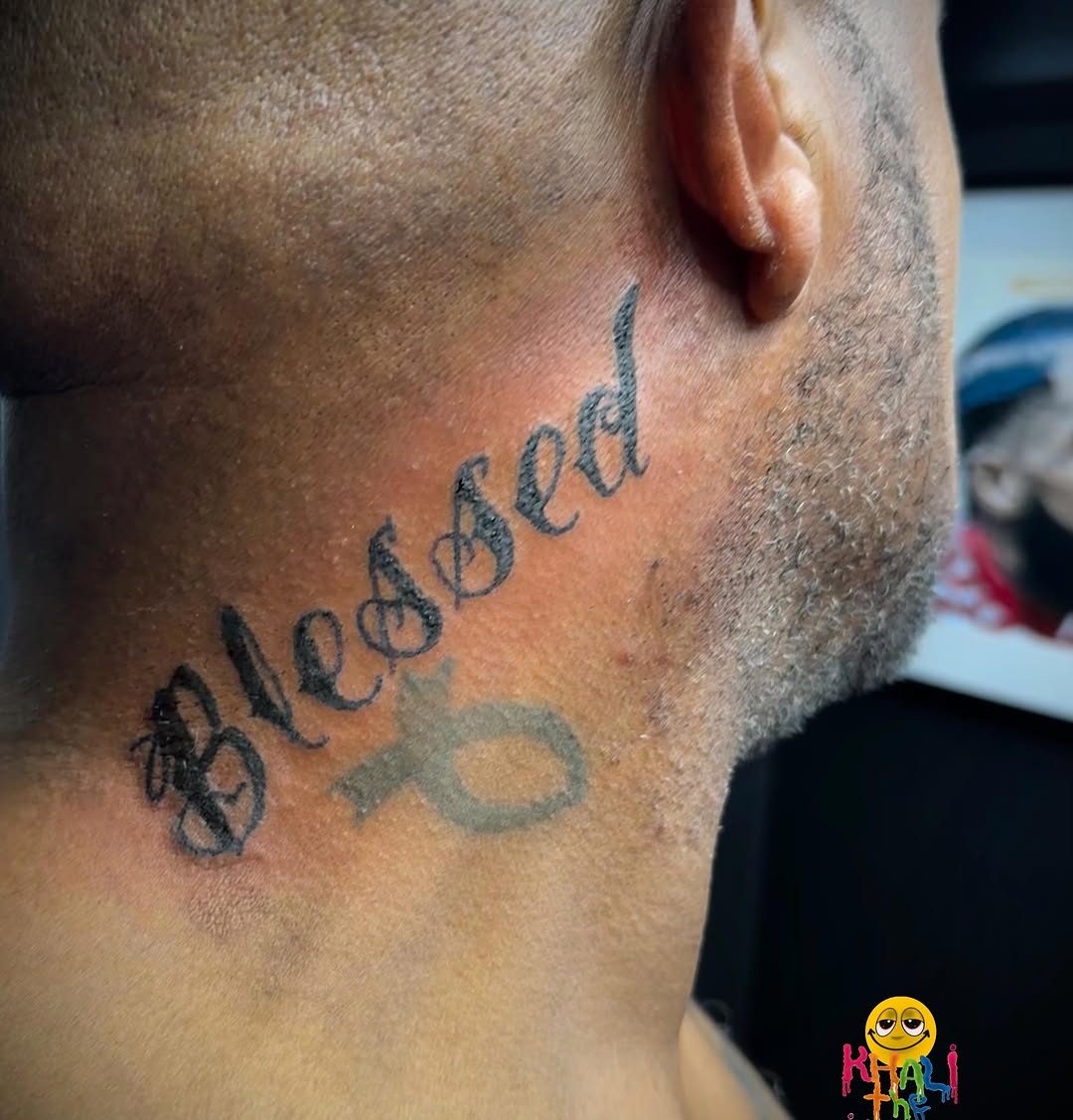 Tattoo by @khali.the.inkboy — lettering_script