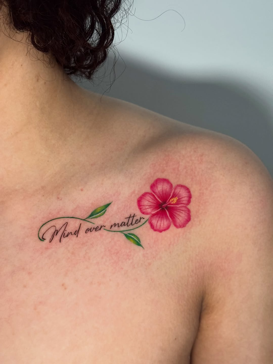 Tattoo by @monicas_tattoos — fine_line, lettering_script