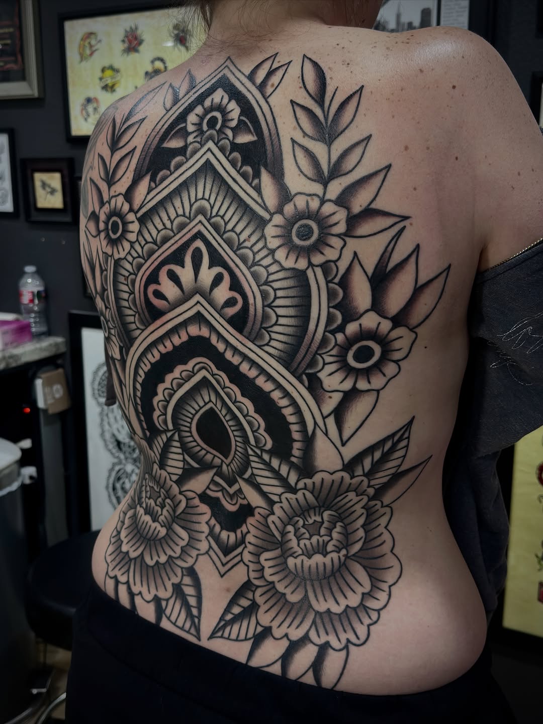 Tattoo by @jmcneely.tats — black_and_grey, ornamental