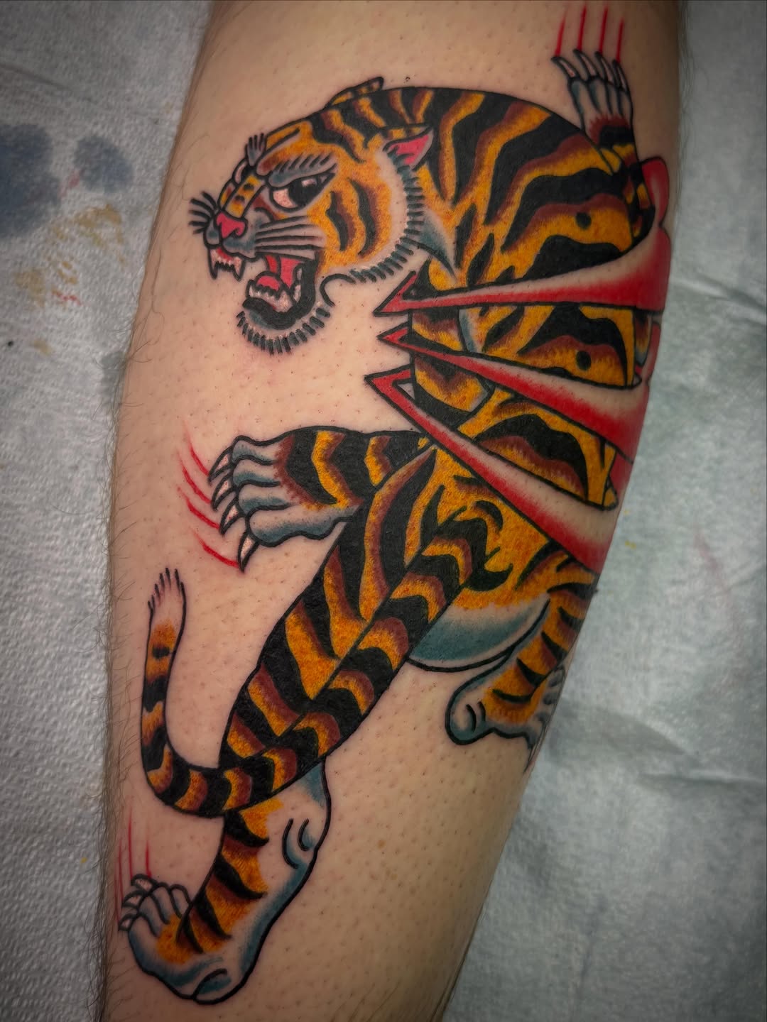 Tattoo by @thebighope — american_traditional, illustrative