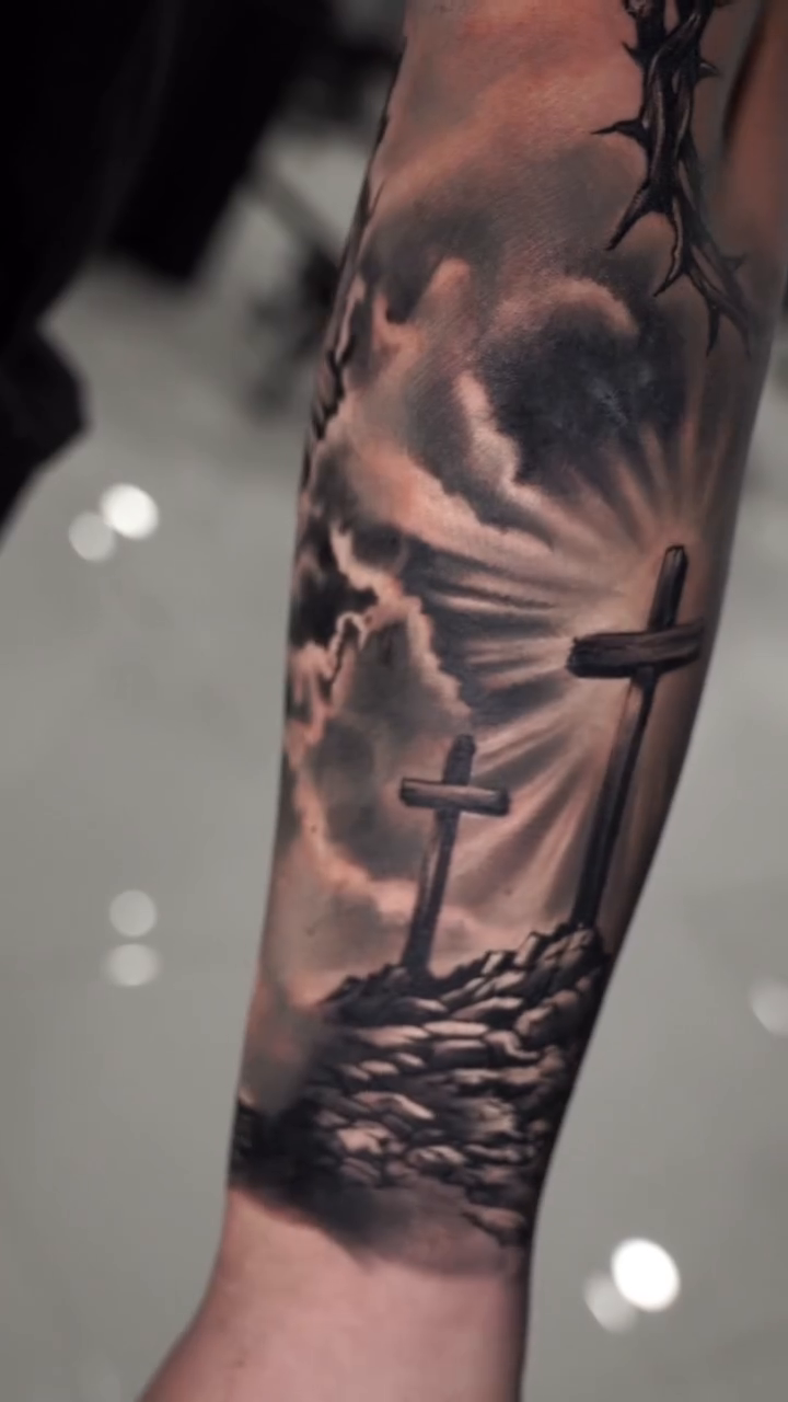 Tattoo by @angel_ink_tattooo — black_and_grey, realism