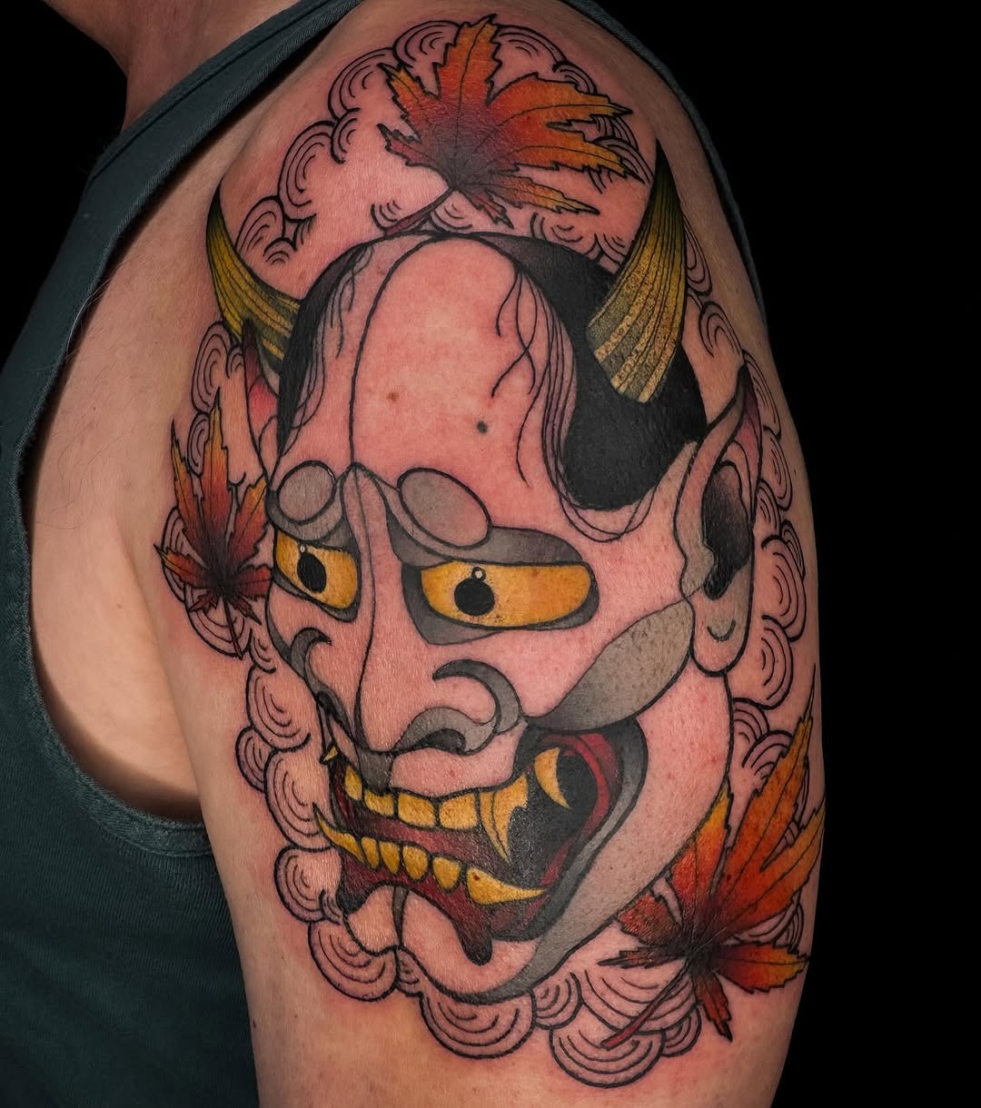 Tattoo by @dilloneavestattoo — japanese_irezumi, neo_traditional
