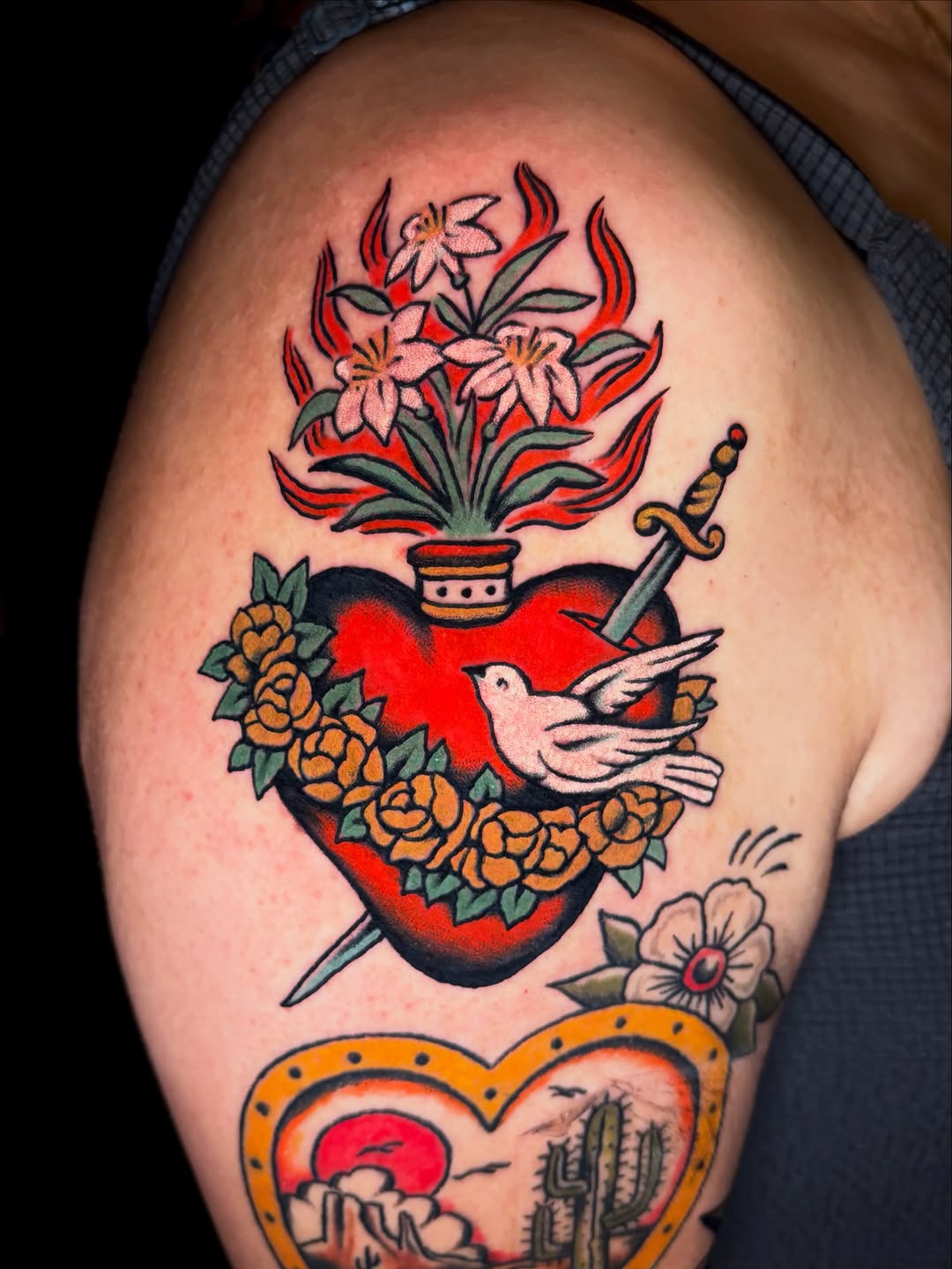 Tattoo by @westonimhoff — american_traditional, illustrative