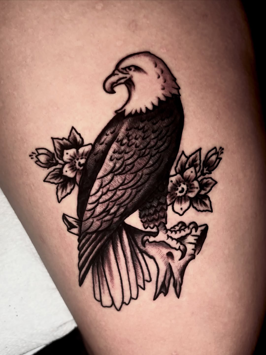 Tattoo by @westonimhoff — american_traditional, illustrative