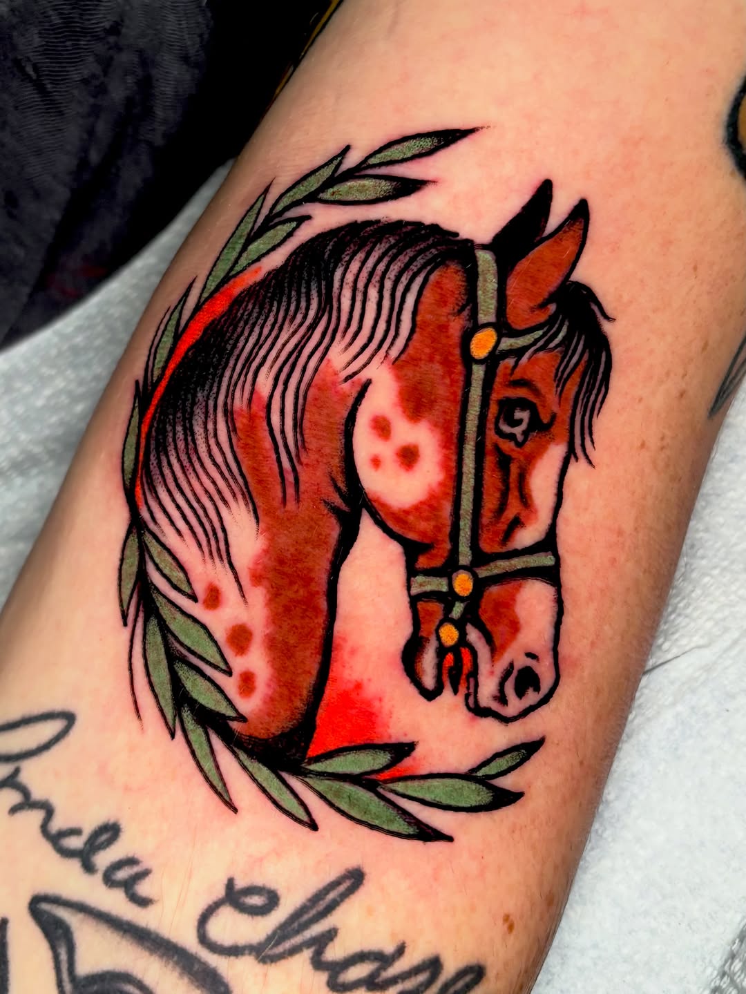 Tattoo by @westonimhoff — american_traditional, illustrative