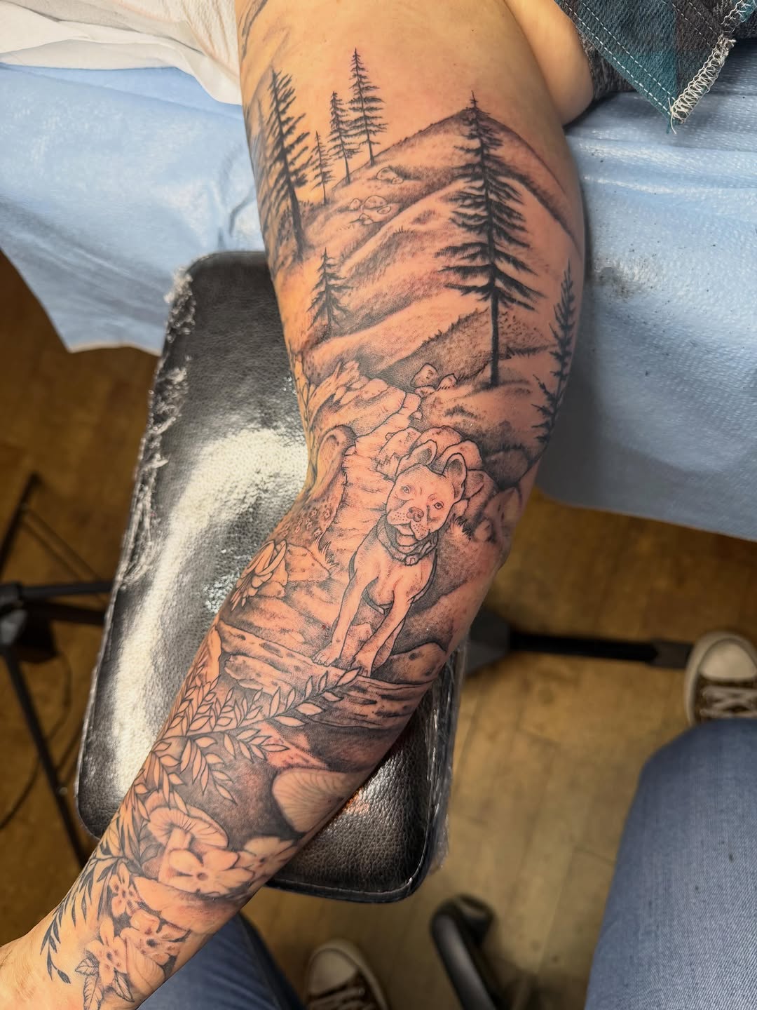 Tattoo by @tattoos.by.olivia β realism, black_and_grey