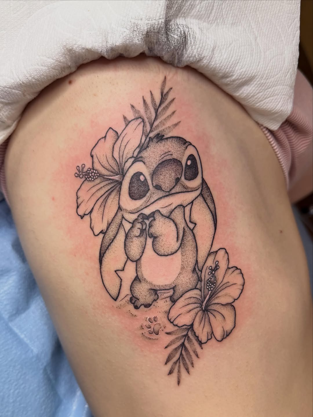 Tattoo by @tattoos.by.olivia β anime, dotwork