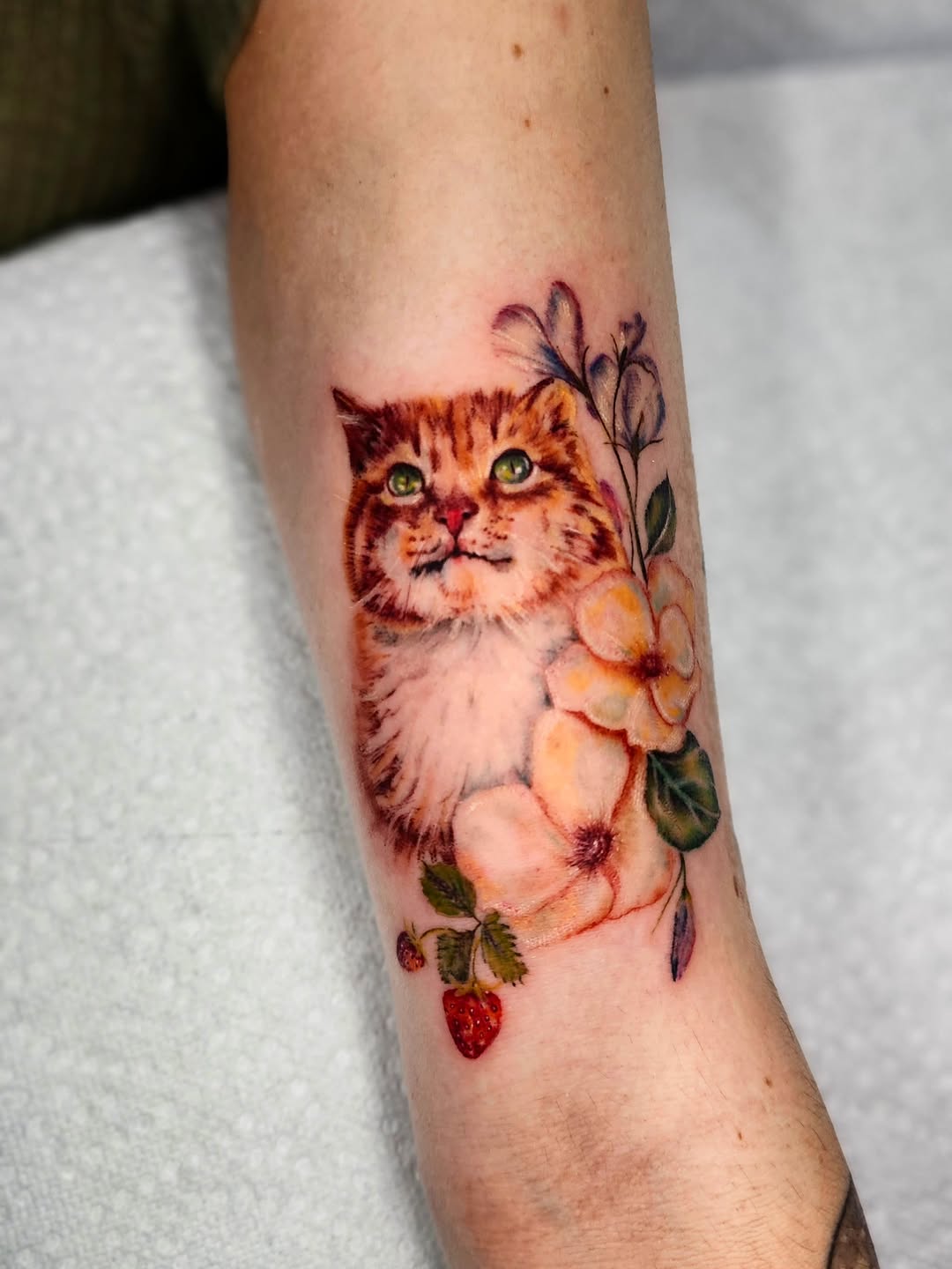 Tattoo by @madelynne_art_ — realism, watercolor