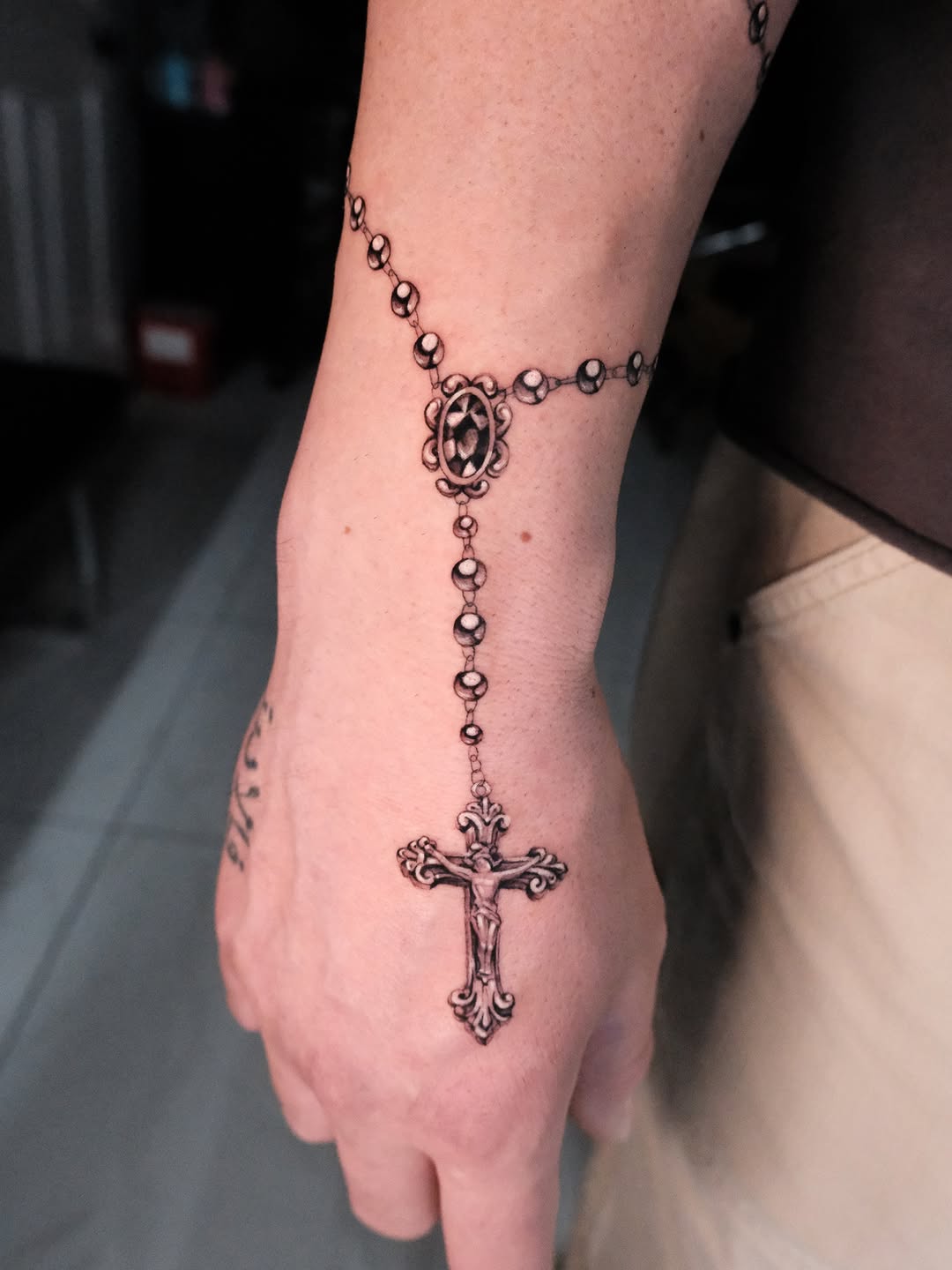 Tattoo by @vox_von_vader — black_and_grey, ornamental