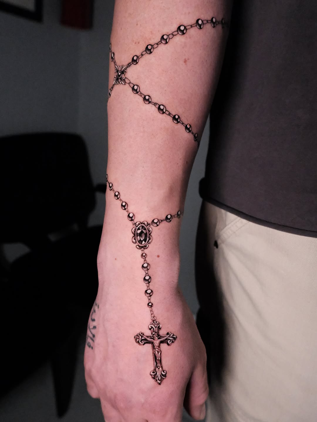Tattoo by @vox_von_vader — black_and_grey, ornamental