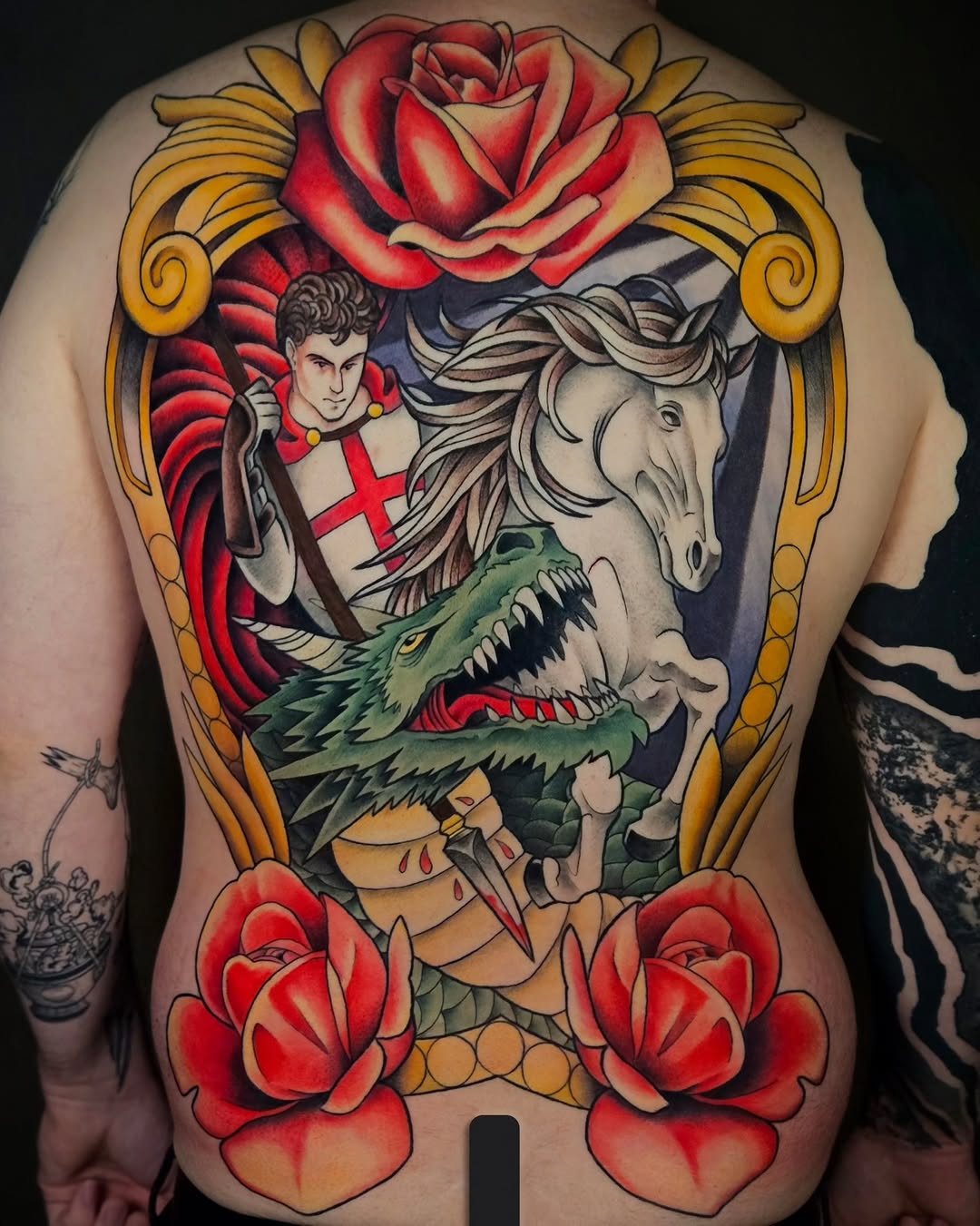 Tattoo by @lowleap — american_traditional, illustrative