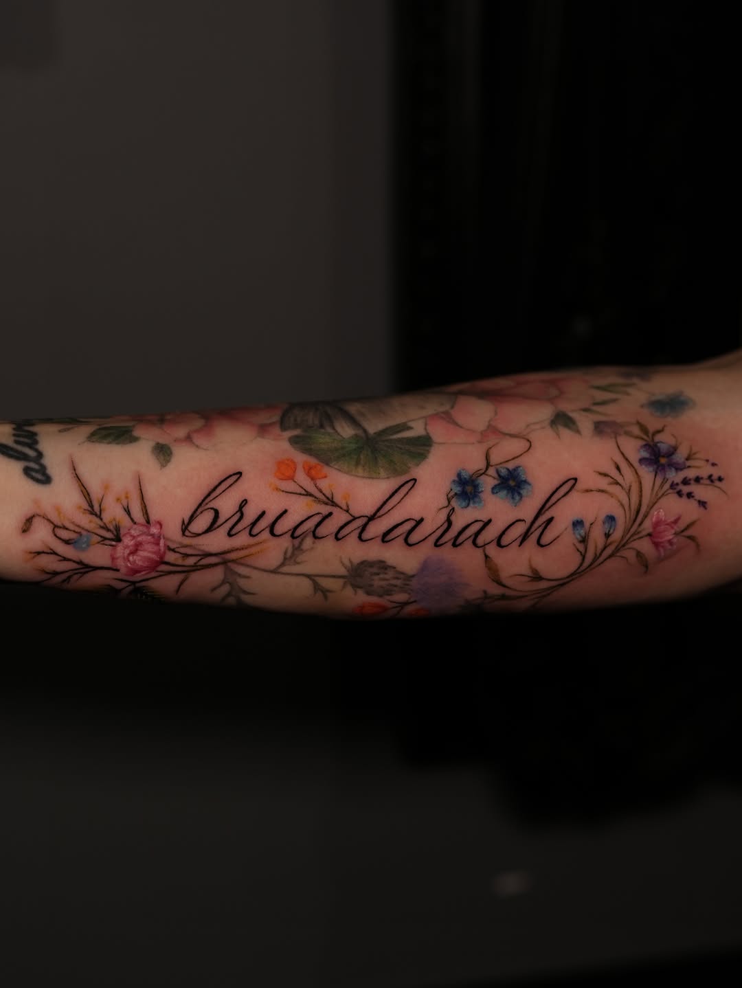 Tattoo by @henry_tattooartist β lettering_script, fine_line