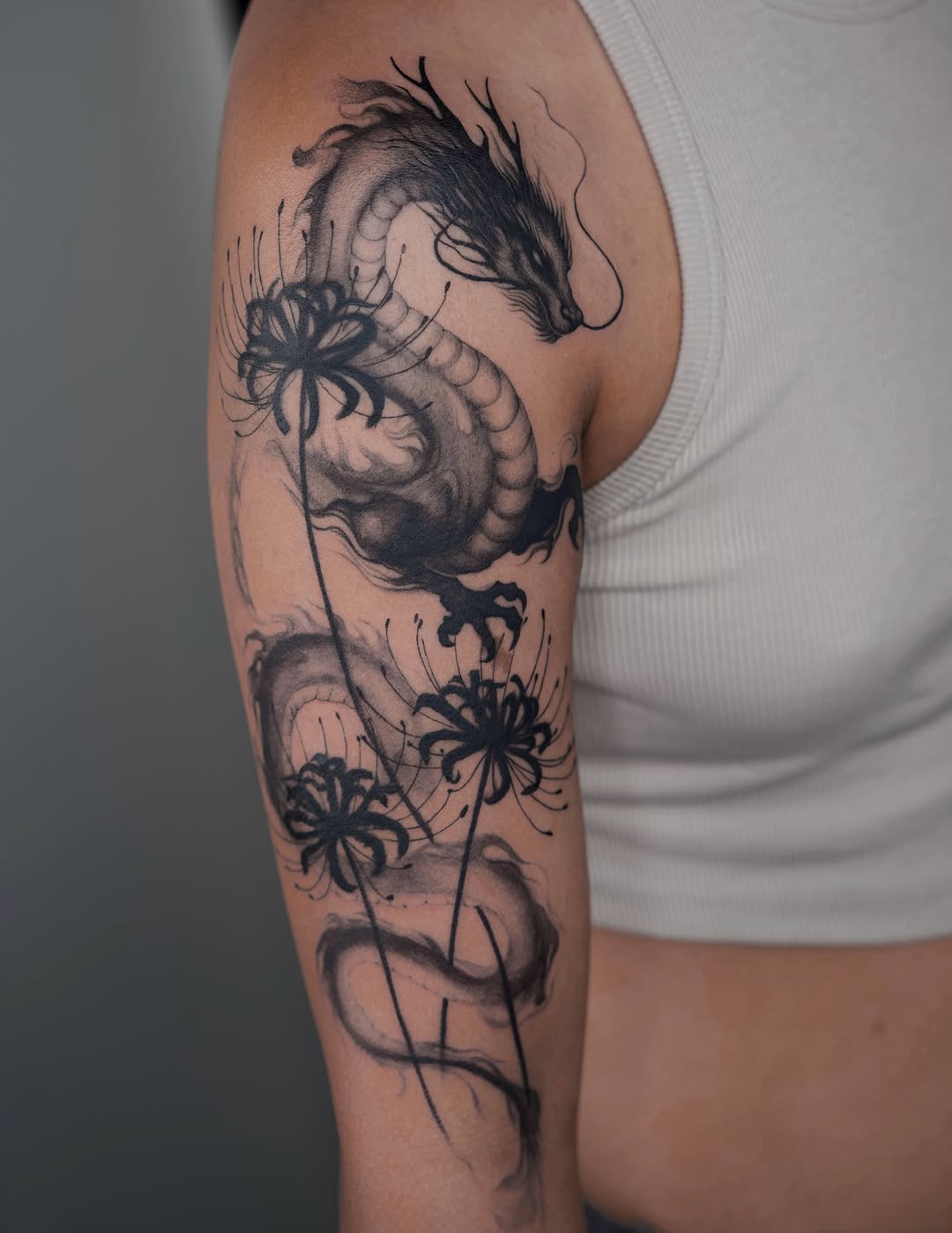 Tattoo by @modoink_reagan — black_and_grey, illustrative